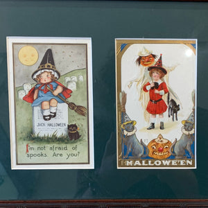 Framed Vintage Holiday Cards