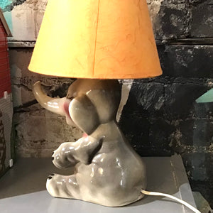 1950s Tot Line Elephant Lamp