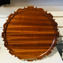 Load image into Gallery viewer, Vintage Mahogany Chippendale Style Trays