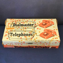 Load image into Gallery viewer, 1960s REMCO Dial-Master Toy Telephone Set
