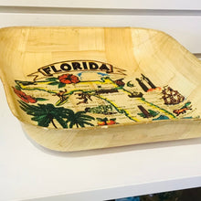 Load image into Gallery viewer, Florida Souvenir Bamboo Bowl