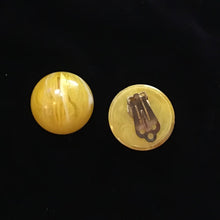 Load image into Gallery viewer, Vintage Button Style Clip On Earrings