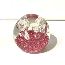 Load image into Gallery viewer, Vintage Caithness Glass Moonflower Paperweight
