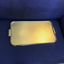Load image into Gallery viewer, Vintage Gold Anodized Aluminum Tray
