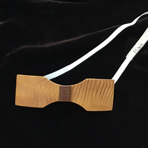 Vintage Wooden Bow Tie