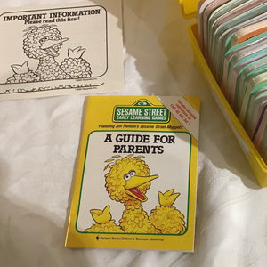 Sesame Street Flash Cards