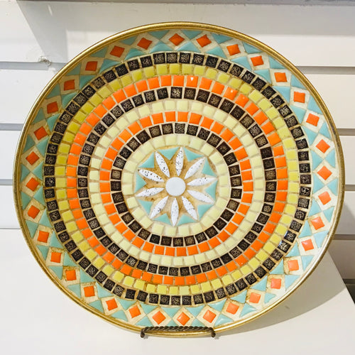 Vintage Tiled Tray