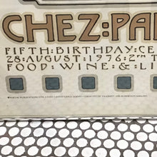 Load image into Gallery viewer, 1976 Chez Panisse Lithograph