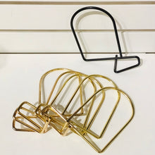 Load image into Gallery viewer, Vintage Brass Bookshelf Bookends