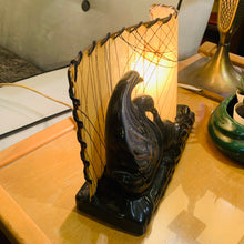 Load image into Gallery viewer, 1950s Swan TV Lamp