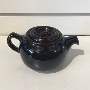 Vintage Brown Betty Style Teapot