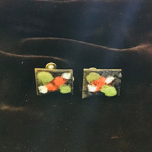 Load image into Gallery viewer, Vintage Enamel Earrings
