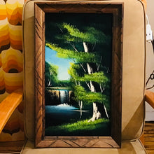 Load image into Gallery viewer, Vintage Black Velvet Painting