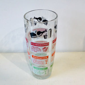 Vintage Glass Cocktail Shakers