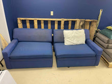 Load image into Gallery viewer, 1950s 2pc Convertible Sofa
