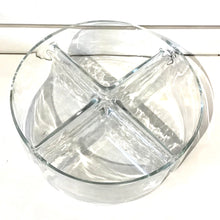 Load image into Gallery viewer, Divided Crystal Bowls