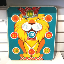 Load image into Gallery viewer, Vintage Tin Litho Double Sided Dart Board