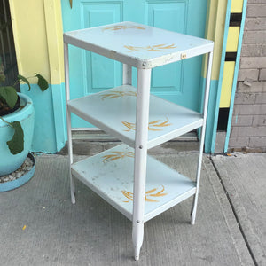 Vintage Metal Kitchen Shelf