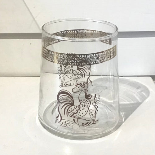 Vintage Rooster Canister Jar