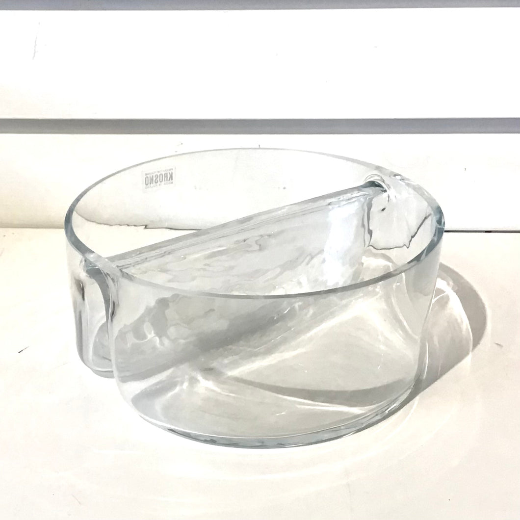 Divided Crystal Bowls