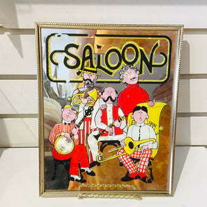 1970s Novelty Saloon Mirror