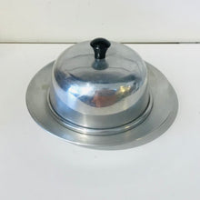 Load image into Gallery viewer, Vintage Aluminum Butter Dish