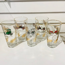 Load image into Gallery viewer, Antique Automobile Cocktail Glasses