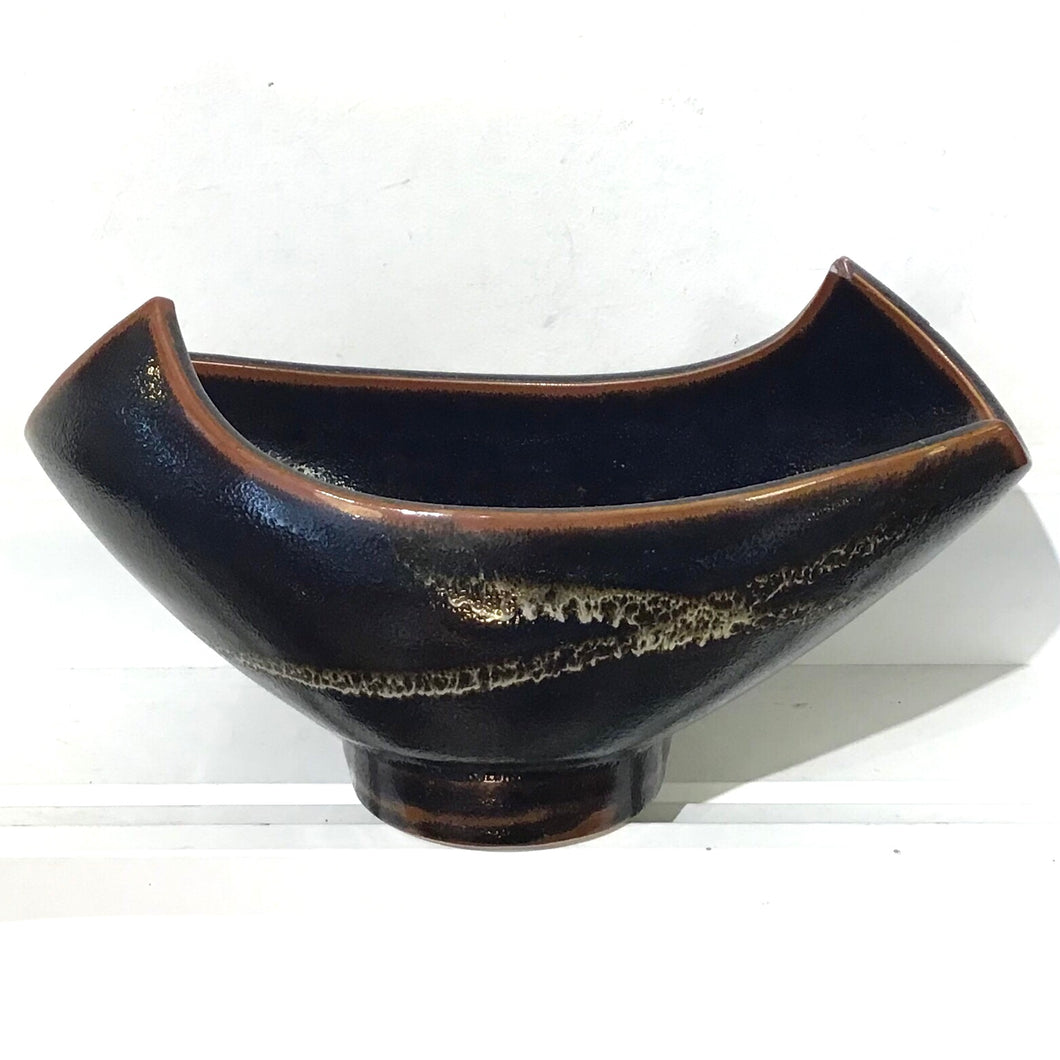Studio Pottery Bowl Vase