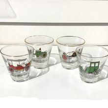 Load image into Gallery viewer, Antique Automobile Cocktail Glasses
