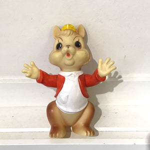Vintage Chipmunk Squeeze Toy
