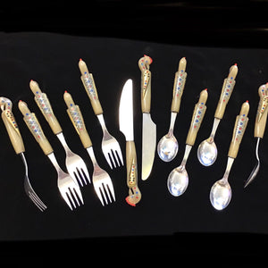 Vintage Jezzine Firebird Cutlery