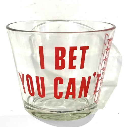 Novelty Oversize Shotglass/Ice Bucket