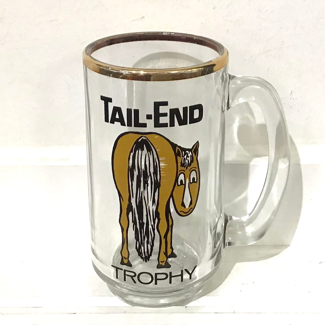 Vintage “Tail End Trophy” Beer Mug