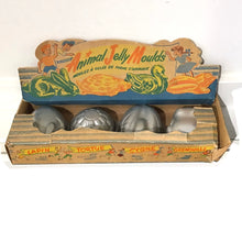 Load image into Gallery viewer, Vintage Aluminum Animal Jelly Moulds