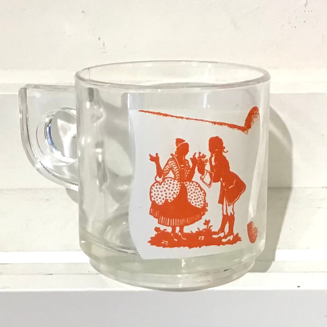Vintage Glass Mug