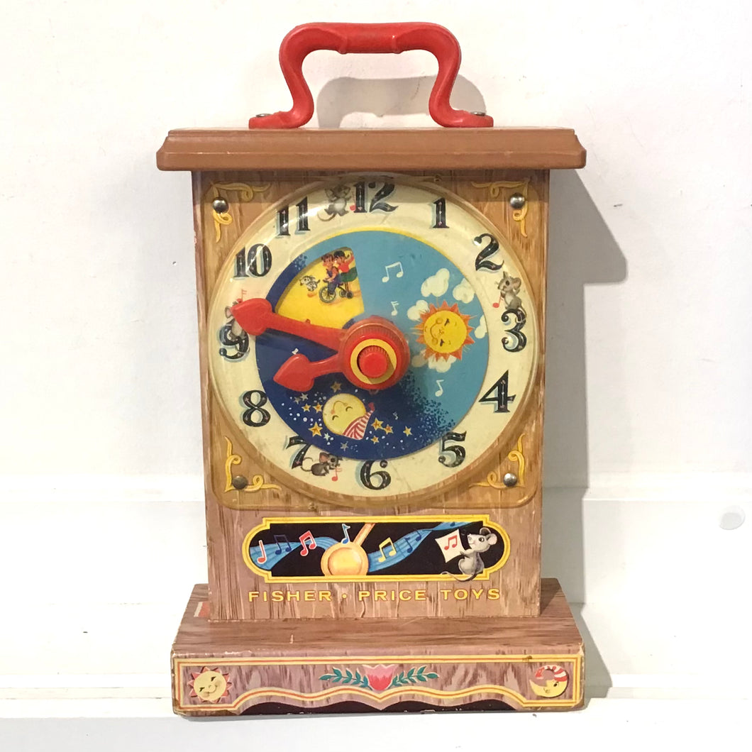 1964 Fisher-Price Tick Tock Teaching Clock