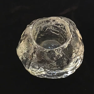 Kosta Boda Snowball Candle Holder