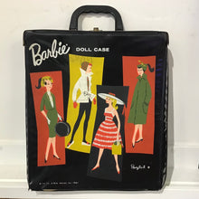 Load image into Gallery viewer, 1960s Black “Solo in the Spotlight” Barbie Doll Carrying Case
