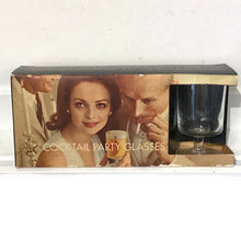 Load image into Gallery viewer, Vintage Boxed Set of 4 Cocktail Glasses