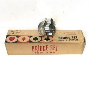 Vintage Bridge Set Cookie Cutters