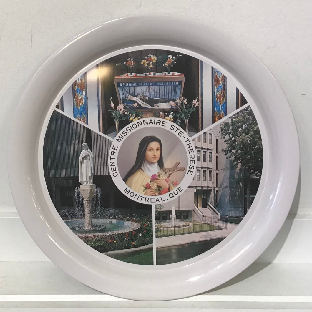 Souvenir Tray from Centre Missionnaire Ste- Therese, Montreal Quebec