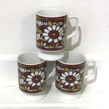 Load image into Gallery viewer, Set of 3 Demitasse Coffee Cups