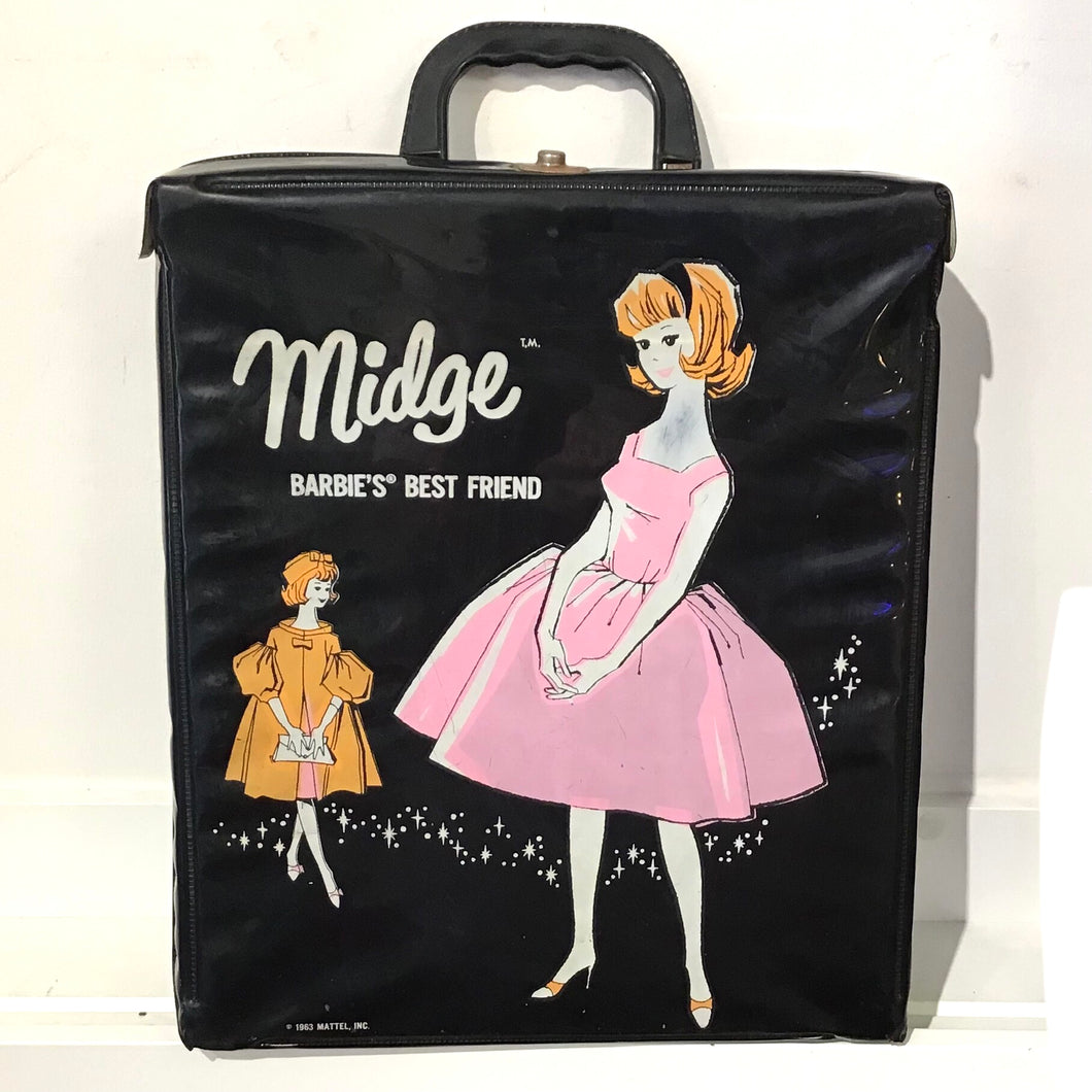 1960s Midge Doll Carrying Case