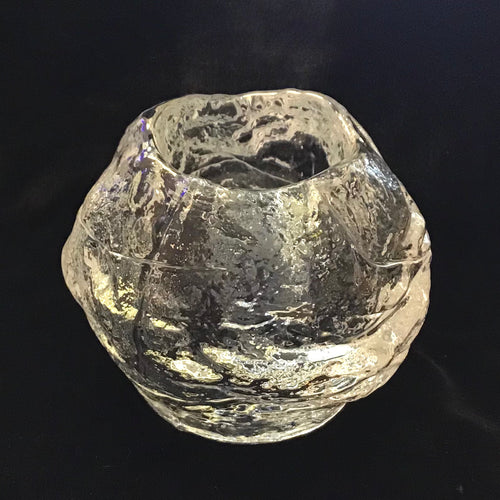 Kosta Boda Snowball Candle Holder