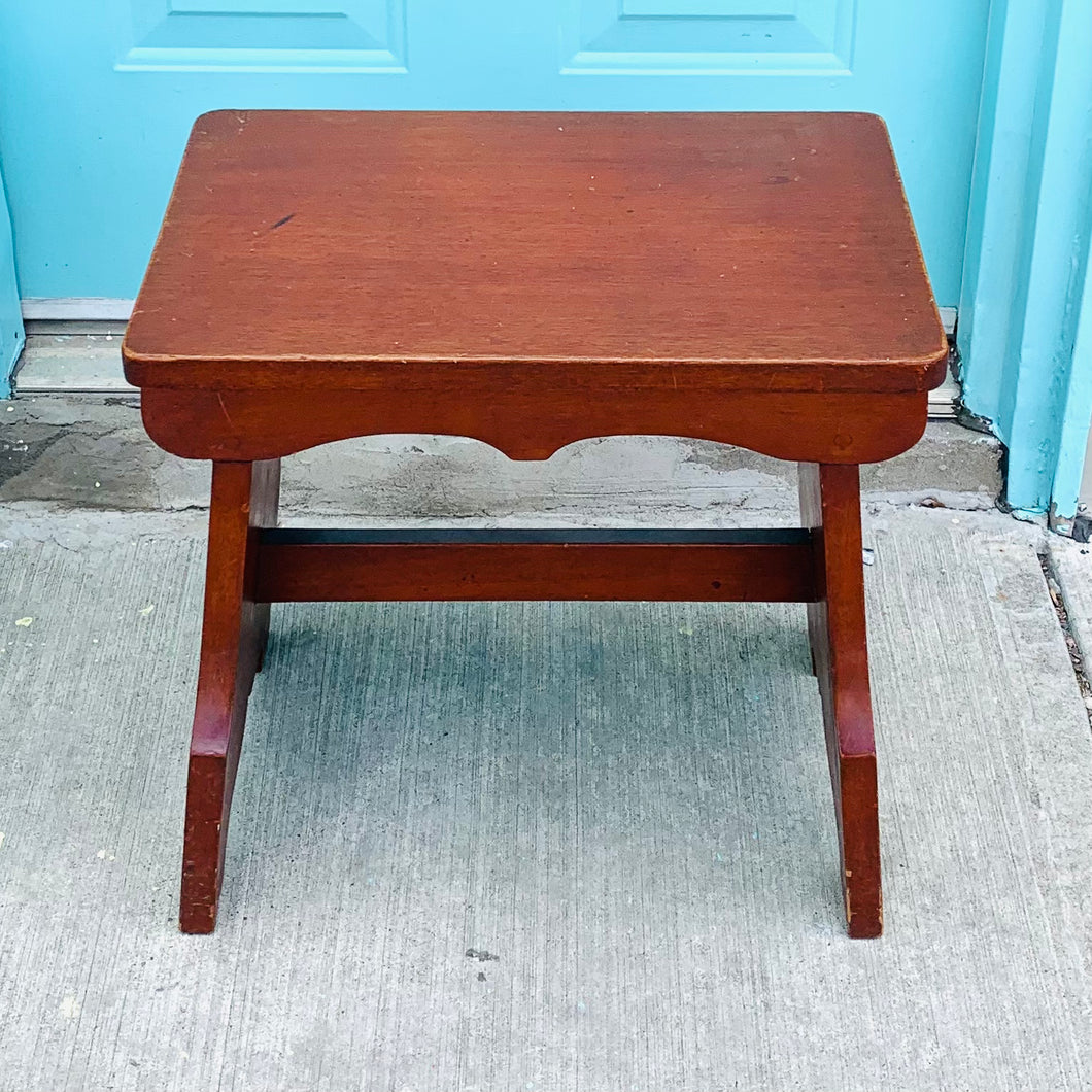 Colonial Style Stool / Side Table