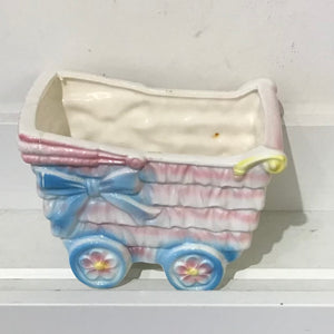 Baby Carriage Theme Planter
