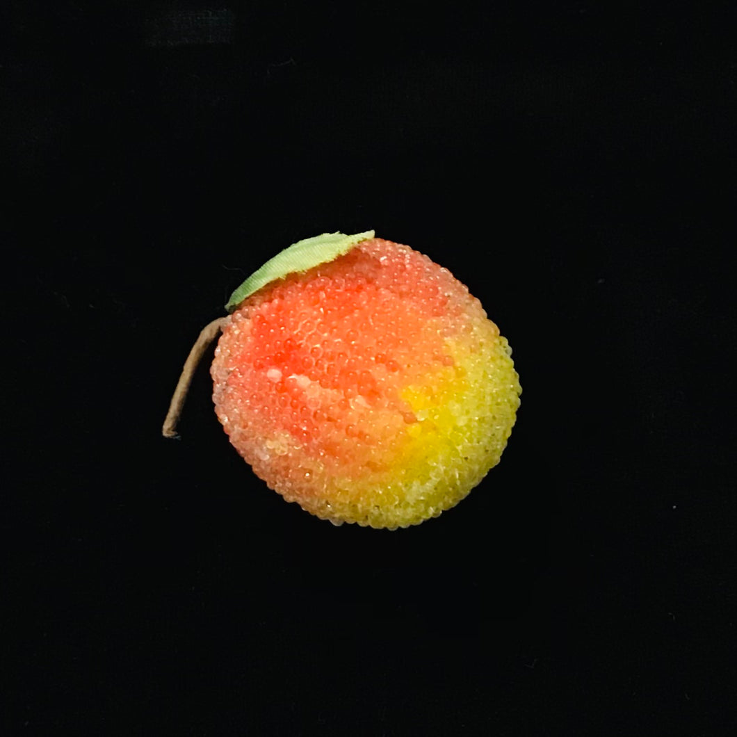Vintage Sugared Glass Beaded Fruit