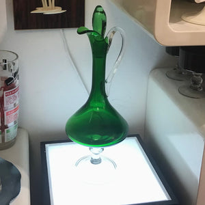 Empoli Style Glass Decanter with Stopper