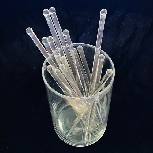 Vintage Glass Chandelier Rods