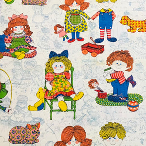 Vintage Children’s Fabric